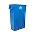 thumbnail image 3 of United Solutions TI0033 Highboy container, 23 gallon, 1 Pack, Recycle-Blue, 3 of 4