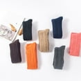 thumbnail image 3 of OULII Warm Socks 1 Pair Coffee Wool Socks Reduce Swelling Sports, 3 of 4