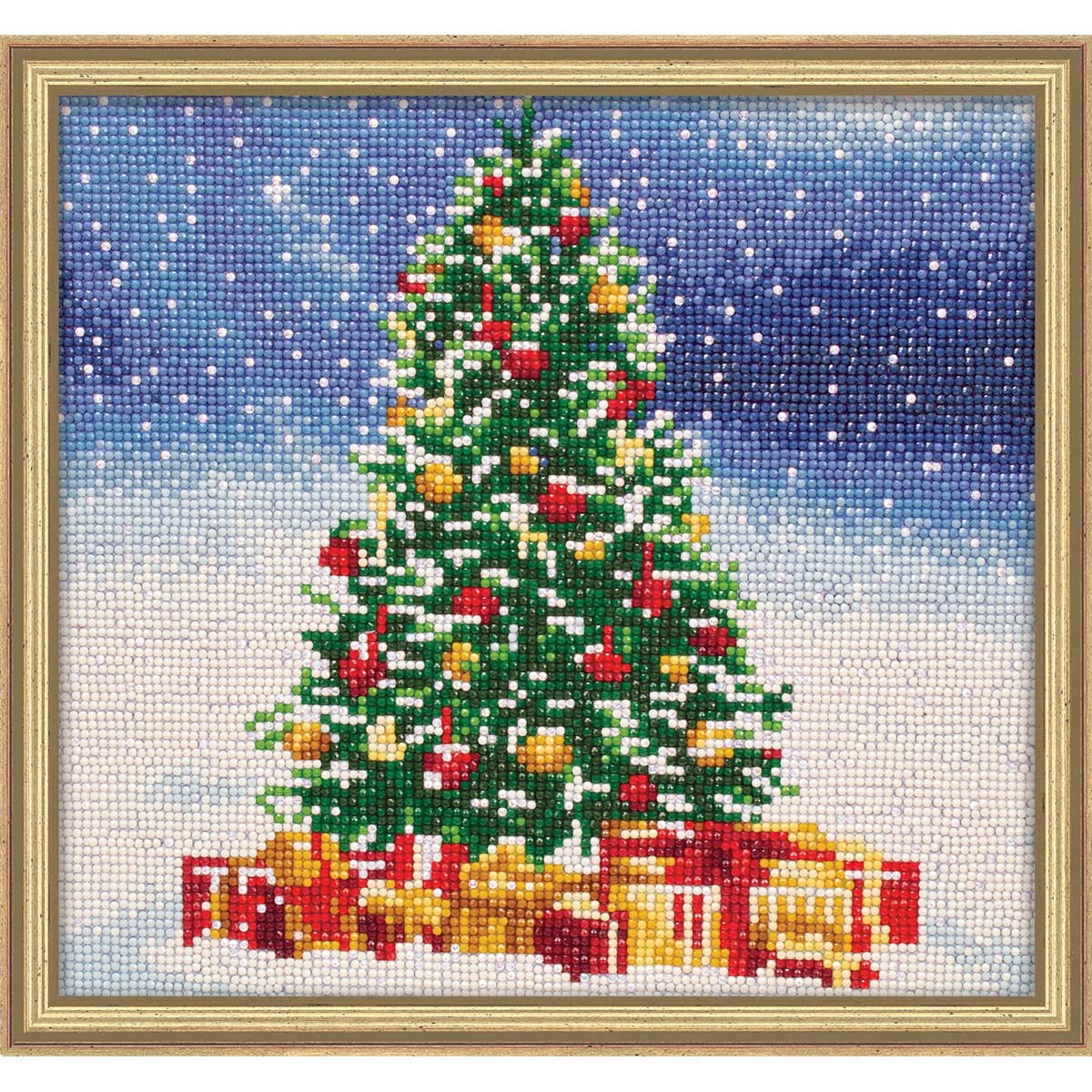 Diamond Art Kit 12x12" FD Holiday Christmas Tree