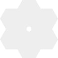 thumbnail image 4 of 38"OD x 3"ID x 13 1/4"C x 1"P Daisy Architectural Grade PVC Contemporary Ceiling Medallion, 4 of 11