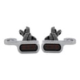 thumbnail image 1 of Miulika 2Pc LED Turn Signal Indicator Light for Harley Touring Silver Smoke, 1 of 7