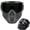 Black, variant on Detachable Full Face Mask for Welding and Riding, Anti Fog Impact Resistant Windproof Goggle Shield, Face Protection for Adults