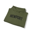 thumbnail image 4 of Newport RI Rhode Island OR Oregon Moving Hoodie, Gifts, Hooded Sweatshirt, 4 of 4