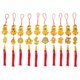 thumbnail image 1 of BRIGHTFUFU 10 piezas de borlas chinas para decoración de Año Nuevo chino, pequeñas serpientes colgantes para plantas en maceta., 1 of 7