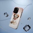 thumbnail image 5 of DistinctInk MagSafe Tough Case for Apple iPhone 14 Pro Max (6.7" Screen) - Valentine's Day Lhasa Apso - Raised Bezel Screen Guard, 5 of 6