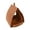 Brown, variant on Hut Shaped Hanging Bird Feeder Weatherproof Wild Bird Feeder With Hook Open Design For Garden Balcony(Pink-13.5Cm)