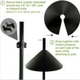 thumbnail image 1 of SUTENGDA Squirrel Baffle，Professional Galvanized Prevents Squirrel Guard Baffle，Wrap Around Squirrel Baffle Protect Outside Hang Bird Feeders and Pole Mount from Raccoon Squirrels Rod, 1 of 8