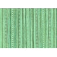 thumbnail image 1 of Ahgly Company Machine Washable Indoor Rectangle Abstract Turquoise Blue Modern Area Rugs, 2' x 3', 1 of 4