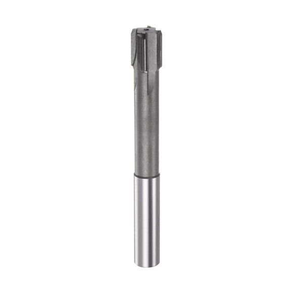 Uxcell Tungsten Carbide Straight Flutes Lathe Machine Reamer 14.7mm