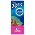 thumbnail image 2 of Ziploc Brand Snack Bags with Grip 'n Seal Technology, 40 Count, Pack of 2, 2 of 5
