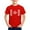 Red, variant on Baby Boy Summer Clothes Kids Boys and Girls Summer Canada Day Flag Maple Leaf Monogram Print Casual Crew Neck Short Sleeve T Shirt Summer Tops Black 12 Years-13 Years