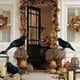 thumbnail image 3 of Modelo de cuervo negro de Halloween, simulación de pájaro falso, Animal aterrador, juguetes para vacaciones, fiesta de Halloween, decoración del hogar, accesorios de terror, 1pc, 3 of 4