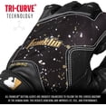 thumbnail image 4 of Guanteletas de Beisbol Franklin 2nd Skinz Talla S Negro Oro, 4 of 5