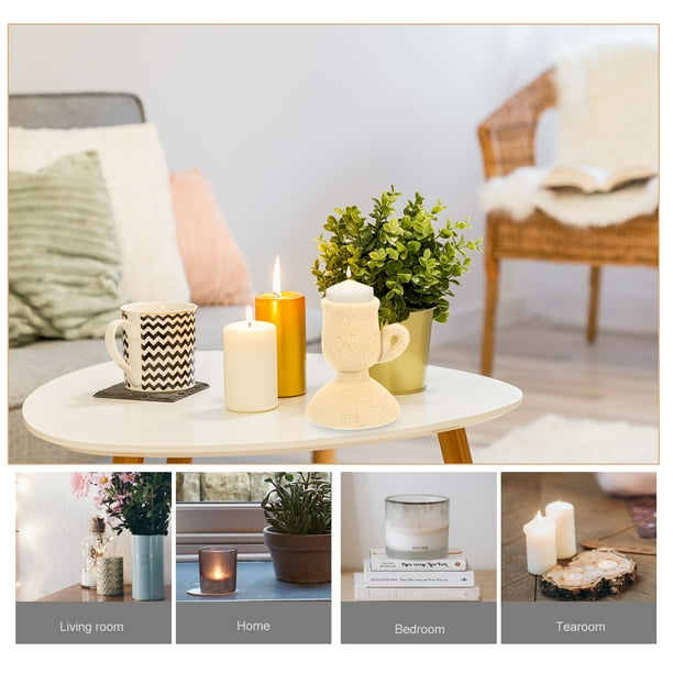 Ceramic Candle Stick Holder Candle Stand Candle Burning Stand