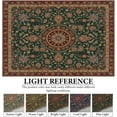 thumbnail image 6 of Area Soft Rugs 5x7 Washable Non Slip Boho Small Floor Entryway Rugs for Living Room Bedroom, Vintage Style Farmhouse Mat for Kitchen Red & Green, 6 of 6