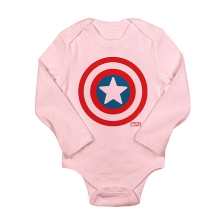 

CafePress - Captain America Icon - Long Sleeve Infant Bodysuit