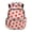 Strawberry and Daisy Pattern, variant on FUIALDOLG Cartoon Hedgehog Kids Backpack with Waterproof Durable Book Bag, Multi-Pocket 17 Inch School Backpack for Back to School Elementary School Travel