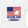 thumbnail image 4 of Inktastic Military Homecoming Welcome Home Daddy Girls Toddler Dress, 4 of 5