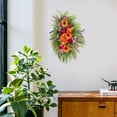thumbnail image 5 of Ipopu Autumn Wreath with Artificial Sunflowers, Hanging Tree Design, Rustic Home Decor Door Hanger, for Harvest Festival & Spring DecorationI, 5 of 5