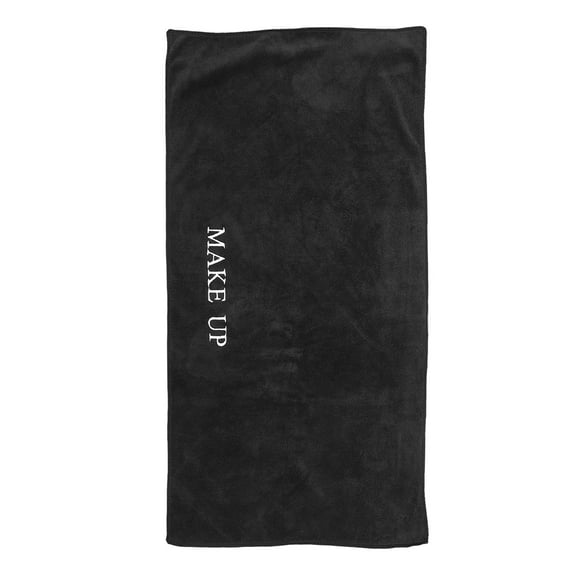 AURARMLET Vanity Table Mat Black Cloth Waterproof and Stain-Resistant