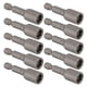 thumbnail image 5 of Juego de brocas magnéticas hexagonales con destornillador eléctrico, 10 Uds., brocas de impacto, vástago M8x48mm de 1/4 pulgadas, 5 of 8