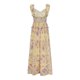 thumbnail image 5 of Vestido de Verano para Mujeres Sexy Moda Plegado Impresión sin Mangas Vestido de Cuello en V Poliéster, Falda Casual para la Playa Y la Fiesta, 5 of 7