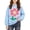 Blue, variant on Spazoro Girls Graphic Hoodie, Relaxed Fit Kangaroo Pocket Pullover Long Sleeve Cute Print Fall Casual Sweatshirt for Kids Black Size 3-4T
