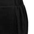 thumbnail image 4 of DHFJKG Womens Harem Pants Summer Casual Loose Fit Mid Rise Pleated Solid Color Tapered Pants With Pockets Lightweight Linen Soft Trendy Trousers, 4 of 8