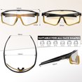 thumbnail image 4 of KAPVOE Photochromic Cycling Glasses MTB Sports Transition Triathlon Running Men Women Clear Mountain Bike Sunglasses, 4 of 6