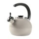 thumbnail image 1 of Tetera/tetera silbante de acero esmaltada Circulon con boquilla abatible, 2 cuartos de galón, gris, 1 of 1