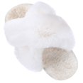 thumbnail image 1 of Pantuflas cálidas de punta abierta para mujer, mullidas, suaves y cómodas, pantuflas de moda bonitas para el dormitorio femenino, zapatillas de interior para casa, 1 of 6