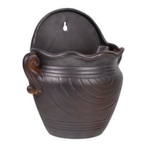 HOMEMAXS Wall Planter Pot Hanging Succulent Plant Pot Hanging Potted Plants Pot Retro Style Flowerpot Wall Hanging Planter Pot for Garden Balcony