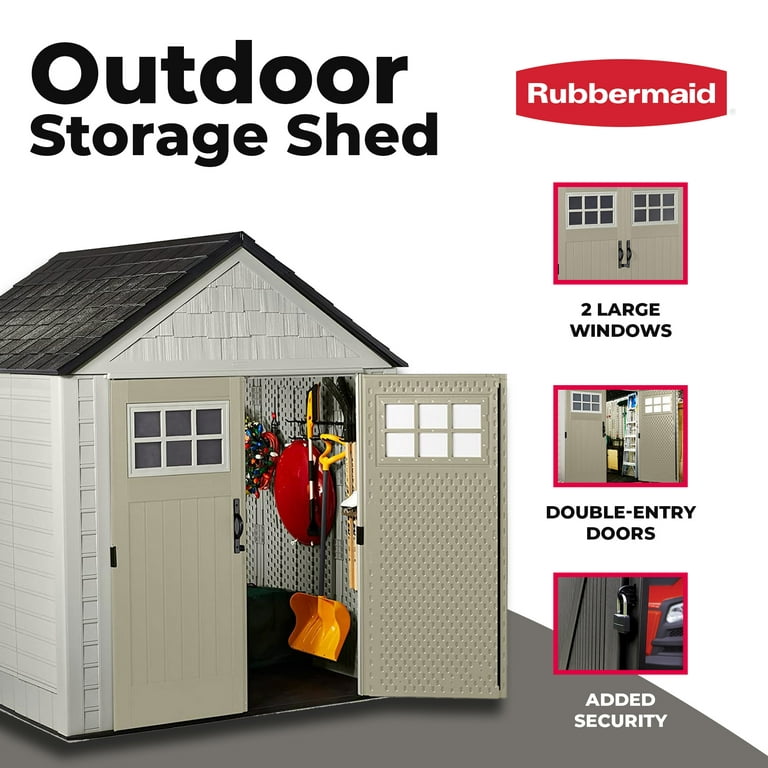 Xtra Smll Vrtcl Shed - Walmart.com  Shed storage, Rubbermaid shed, Outdoor  storage sheds