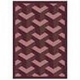thumbnail image 2 of Rooftop 3'10" x 5'4" Area Rug In Color Plum, 2 of 2
