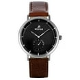 thumbnail image 1 of Westar Profile Leather Strap Black Dial Quartz 50246STN123 Men's Watch, 1 of 3