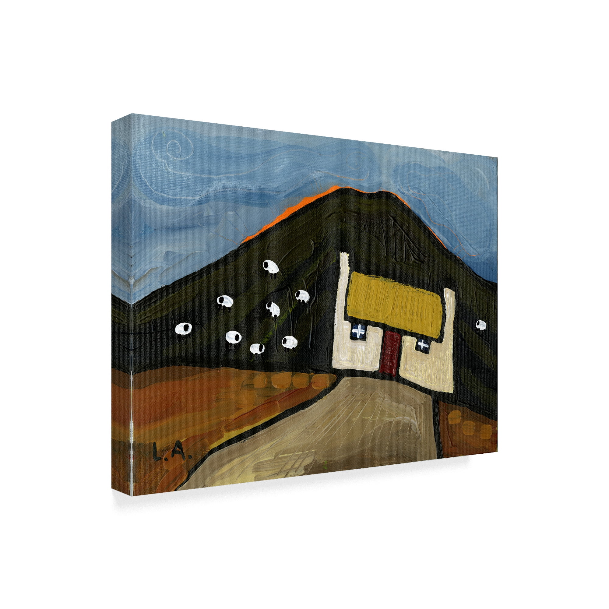 Trademark Fine Art 'Lori Anne 4' Canvas Art by Cherry Pie Studios