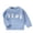 Y337 Blue, variant on Newborn Girls Boys Sweater Long Sleeve Cartoon Print Crew Neck Sweater For Baby Spring Autumn Comfort Knitted Pullover Blue Size 6-9 Months