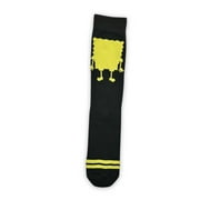 SpongeBob SquarePants Mens Casual Crew Socks, 6-Pack, Size 8-12