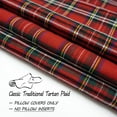 thumbnail image 2 of Christmas Scottish Tartan Plaid Pillow Covers 18x18 Red and Green Plaid Outdoor Pillows Set of 2 Christmas Decor for Living Room, 2 of 6