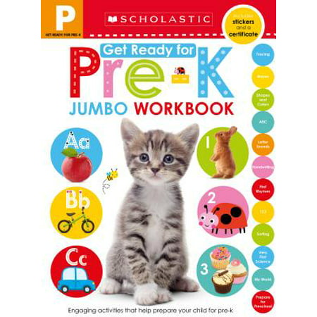 Jumbo Workbook: Get Ready for Pre-K (Scholastic Early