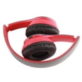 thumbnail image 1 of Auriculares Bluetooth plegables, graves potentes, ergonómicos, inalámbricos, deportivos, para estudiantes, adultos, hogar, oficina, escuela, color rojo, 1 of 11