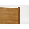 thumbnail image 5 of OkiOki Mid-Century Natural Stained Wood Bed Set, King, 5 of 10