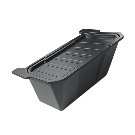 Rear Seat Center Console Storage Organizers for Select Car Models Backseat Storage Box with Anti-Slip Lid