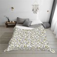 thumbnail image 6 of KLL Ducky Print Fleece Throw Blanket, Horizontal Fleece Bedding Cute Soft Blankets Comfy Fleece Flannel Plush Home Decor for Couch & Bed -50"x40", 6 of 9