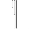 thumbnail image 2 of 4935NI Kichler Lighting Accessory - Stem-12 Inches Length and 0.75 Inches Wide-Brushed Nickel Finish, 2 of 2
