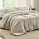 thumbnail image 1 of Juego de edredón Bedsure Beige Queen con 4 piezas, 1 of 8