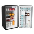 thumbnail image 2 of Magic Chef 3.2 cu. ft. Retro Mini Refrigerator in Black without Freezer in Black, 2 of 13