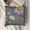 thumbnail image 3 of SHANXI  Throw Pillow Covers Pastoral Style Decorative Pillowcases Square Cushion Covers for Couch, Sofa，Room，Bed，Car 18x18in, 3 of 5