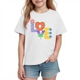 thumbnail image 2 of hengsof T-shirt Imprimé à Manches Courtes pour Enfants, 2 of 3