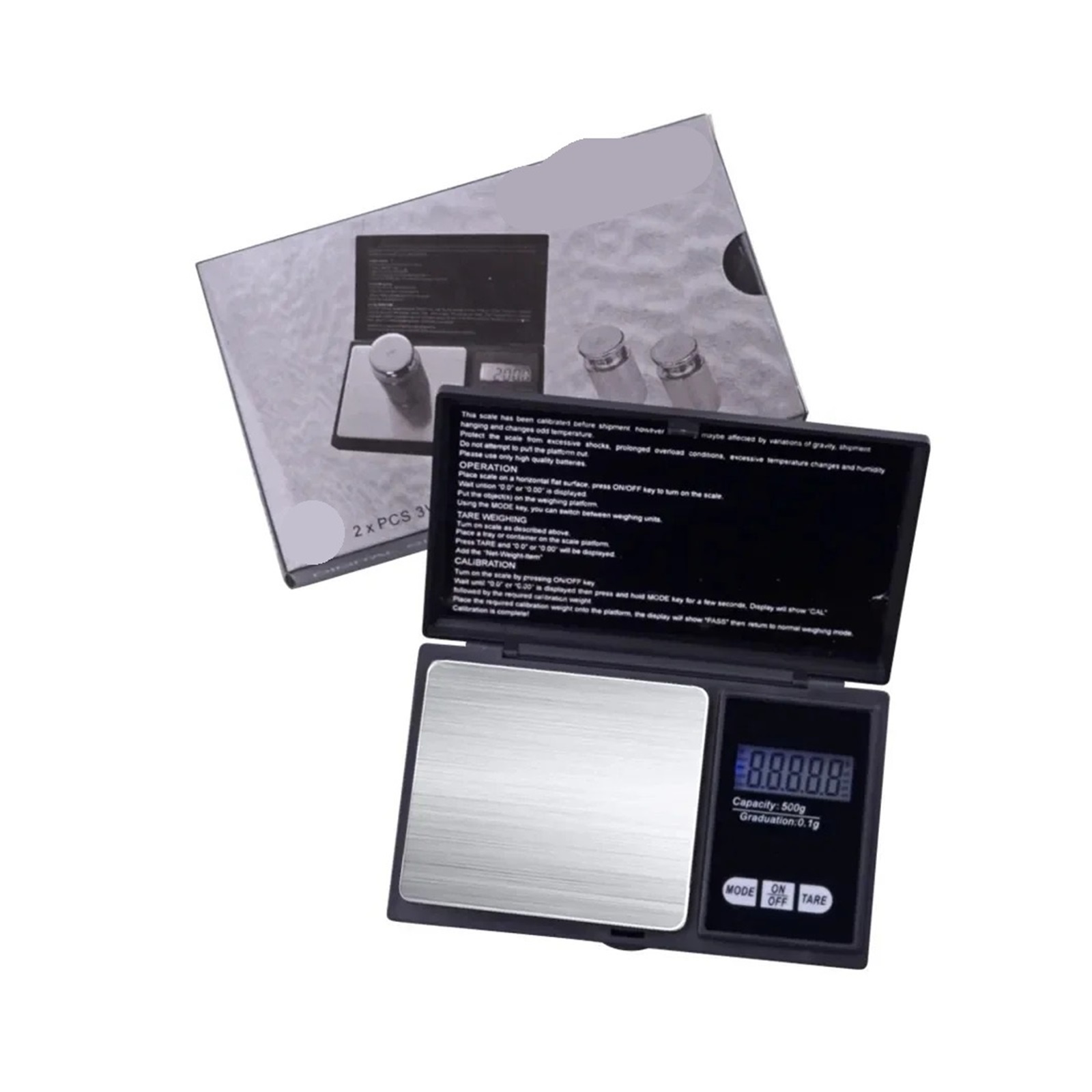 Jewelry Stainless Steel Electronic Scale Digital Pocket Scales Gold Gram Balance Weight Portable ,High-Precision Weighing Technology